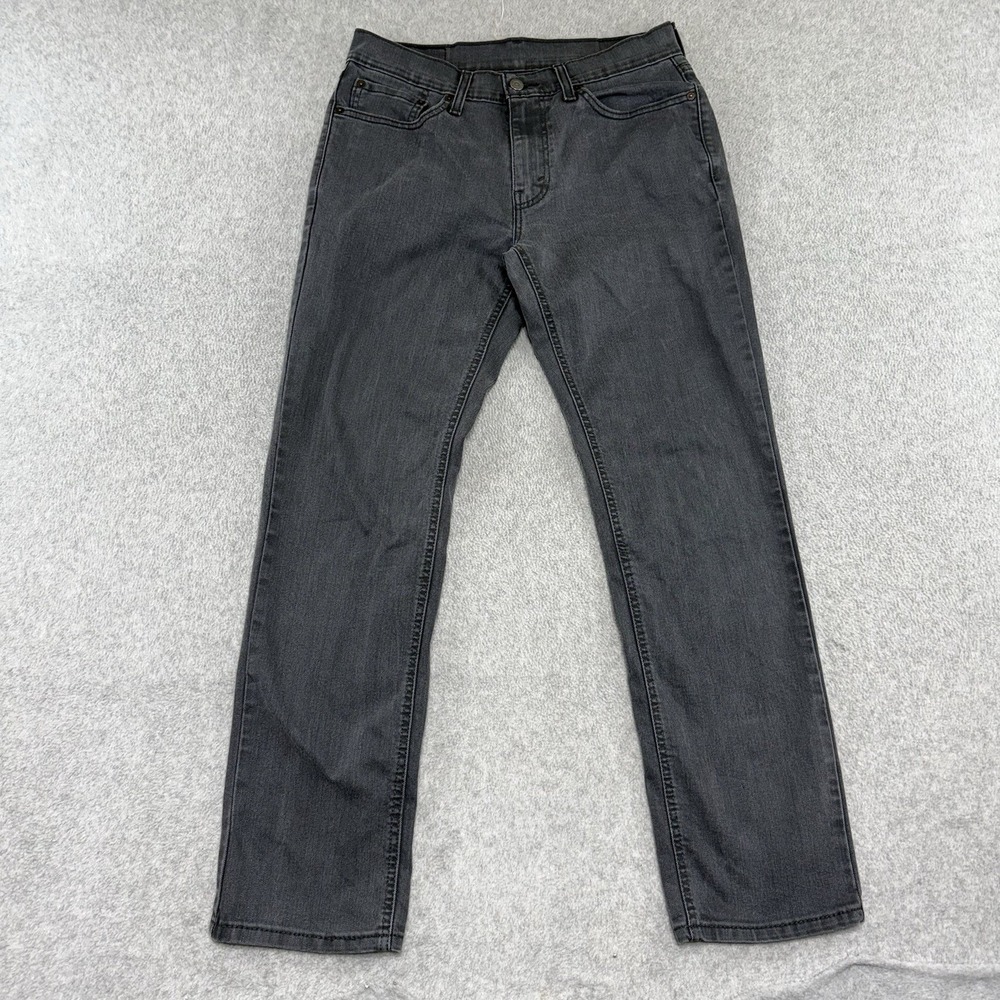 Levis Premium Jeans Mens 31x32 Gray 541 Atheltic Cotton Blend Stretch Denim